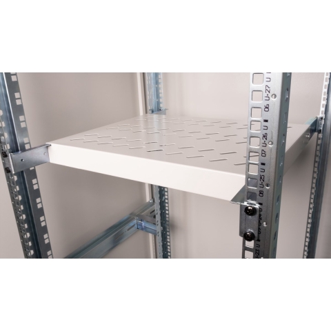 ROLINE 19-inch plank 1 U, 350 mm diep 50 kg grijs
