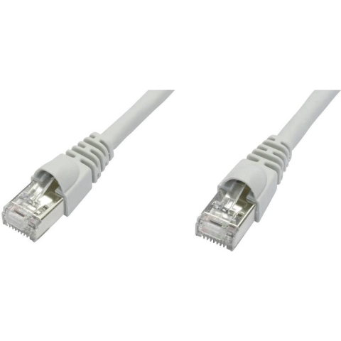 Telegärtner 100009115 RJ45 Netwerkkabel, patchkabel CAT 6A S/FTP 25.00 m Grijs Vlambestendig, Snagless, Vlambestendig, Halogeenvrij, UL gecertificeerd 1 stuk(s)
