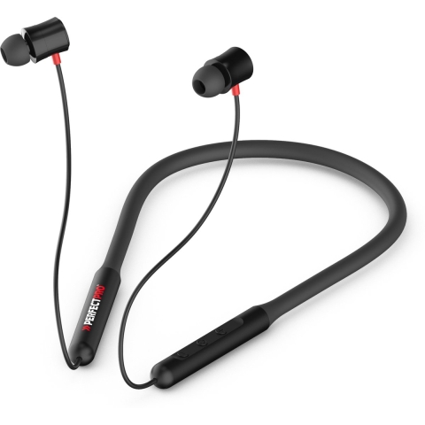 PerfectPro Earbuds In Ear headset Bluetooth Stereo Zwart Headset, Nekbeugel