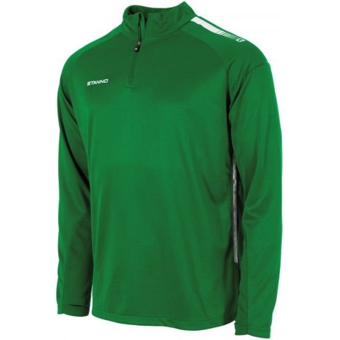 Stanno 408026 First Quarter Zip Top - Green-White - 2XL