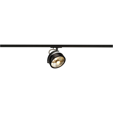 SLV 143540 230V-railsysteem lamp GU10 Zwart (mat)