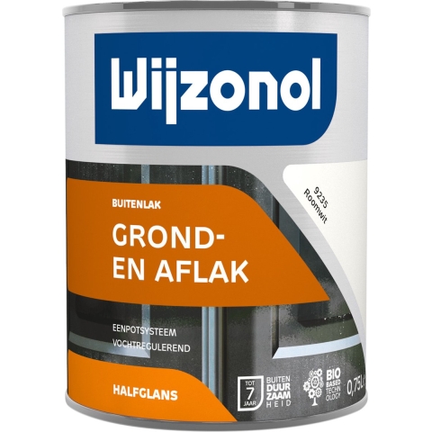 Wijzonol Grond- En Aflak InÉén - RAL 1013 - 0,75L