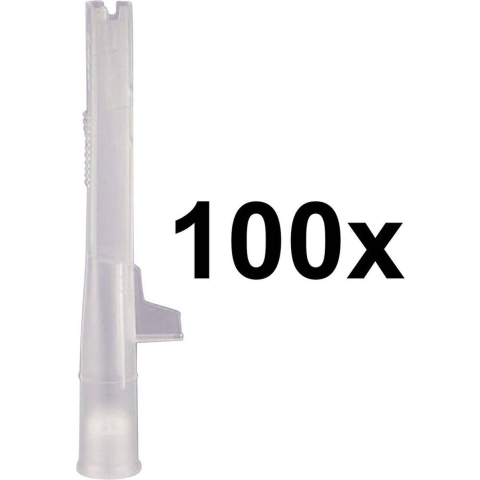 Dräger slidenclick Mondstuk Transparant