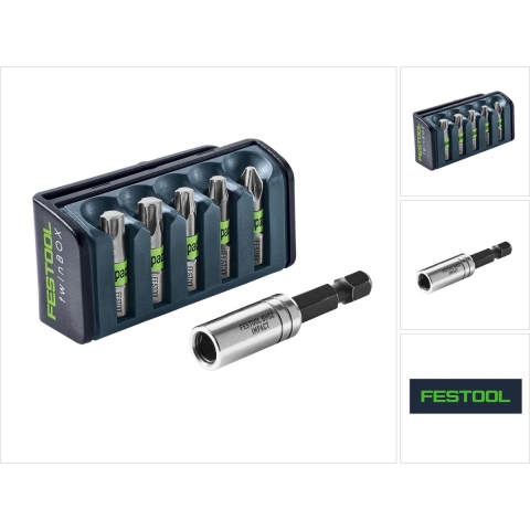 Festool BT-IMP SORT1 6-delige Bitset In Cassette - PZ/TX