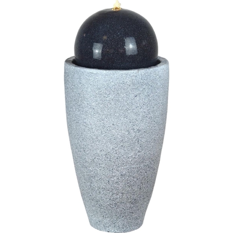 Heissner Terras fontein mocca LED - Heissner