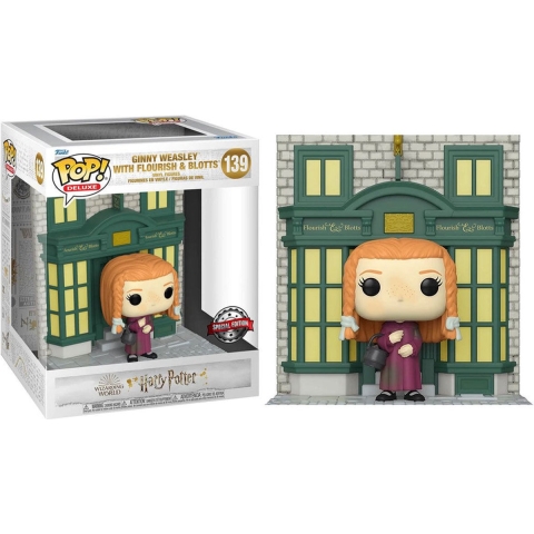 Harry Potter Funko Pop Vinyl: Ginny Weasley with Flourish & Blotts (Special Edition)