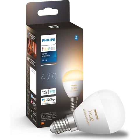 Philips Lighting Hue LED-lamp 8719514491106 Energielabel: F (A - G) Hue White Ambiance Luster E14 5.1 W Energielabel: F (A - G)