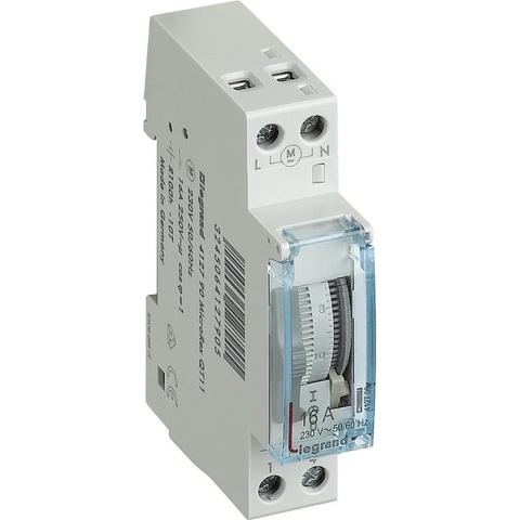 Legrand Legrand 412790 DIN-rail schakelklok Analoog 230 V