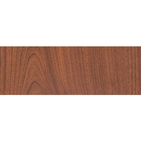5x Stuks decoratie plakfolie mahonie houtnerf look bruin 45 cm x 2 meter zelfklevend -