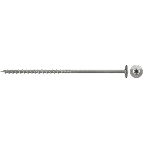 Fischer 657437 Houtschroef 6 mm 140 mm T Galvanisch verzinkt 100 stuk(s)