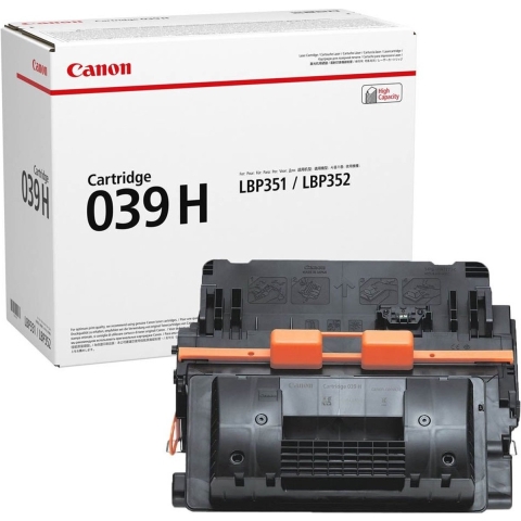 Canon Toner 039H Origineel Zwart 25000 bladzijden 0288C001