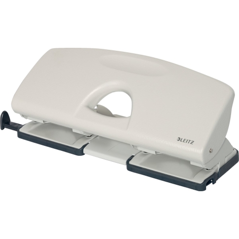 Leitz Meervoudige perforator 50220085 Aantal bladen (max.): 16 vel (80 g/m²) Aantal gaten: 4 Grijs 1 stuk(s)