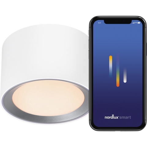 Nordlux 2110840101 Landon Smart LED-plafondlamp LED LED 8 W Wit