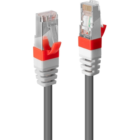LINDY 45357 RJ45 Netwerkkabel, patchkabel CAT 6A S/STP 10.00 m Grijs 1 stuk(s)