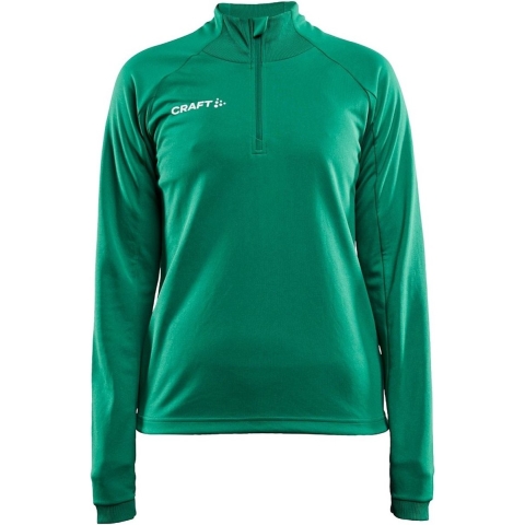 Craft 1910152 Evolve Half Zip Wmn - Team Green - XXL