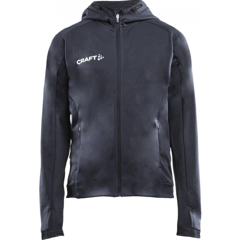 Craft 1910159 Evolve Hood Jacket Jr - Asphalt - 134/140