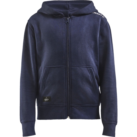 Craft 1908907 Community FZ Hoodie Jr - Navy - 158/164