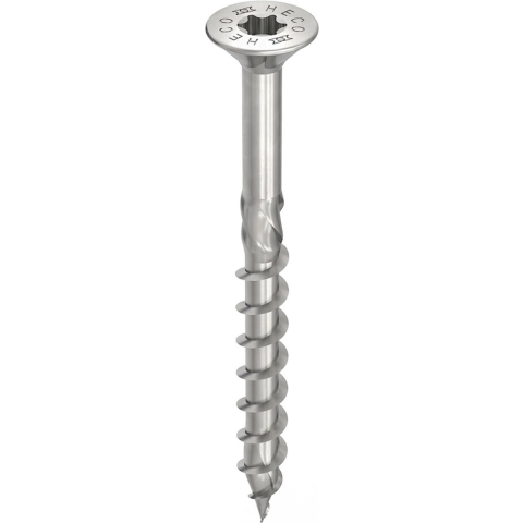Heco Topix-plus 8,0 x 220 vk T-40 dd rvs A2; 50 stuks - HC61879