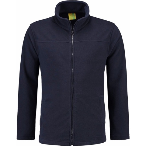 Fleece vest met rits Norway - Navy blauw - voor volwassenen - winter trui S -