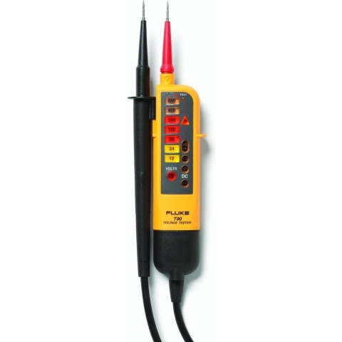Fluke T90 Tweepolige spanningstester CAT II 690 V, CAT III 600 V LED, Akoestisch