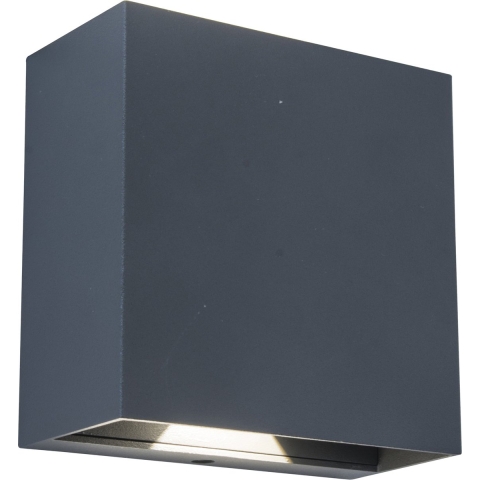 Lutec GEMINI Beams 5104005118 LED-buitenlamp (wand) LED 12 W Antraciet