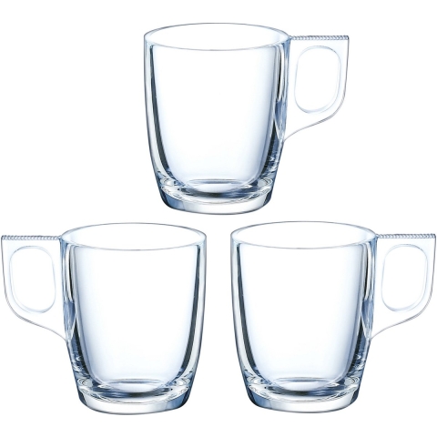 Arcoroc Espresso glazen - 18x - transparant glas - 4 x 6 cm - 90 ml -