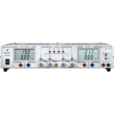 VOLTCRAFT VSP 2405 Labvoeding, regelbaar 0.1 - 40 V/DC 0 - 5 A 409 W Aantal uitgangen: 3 x