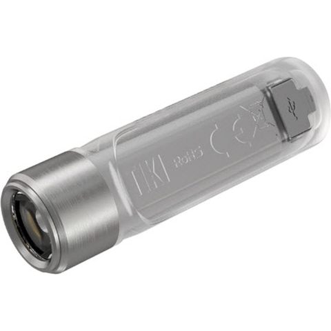 NiteCore TIKI Zaklamp werkt op een accu LED, UV-LED 300 lm 12 g