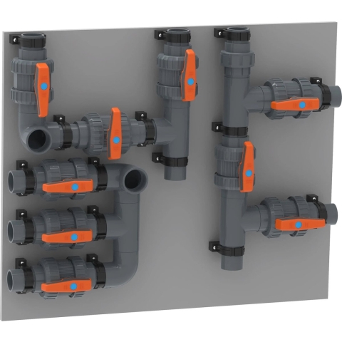 AquaForte Paneel B PVC (inlaten en by-pass)