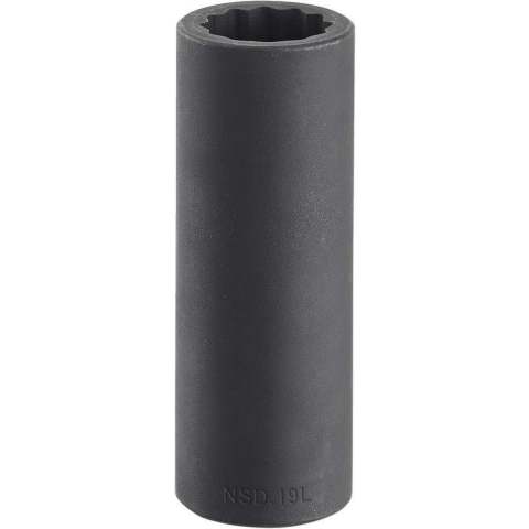 Facom lange impactdop 34 mm 1/2 12 -kant - NSD.34L