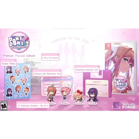 Doki Doki Literature Club Plus! Premium Physical Edition
