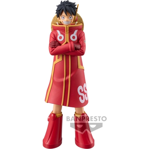 One Piece DXF - The Grandline Series Egg Head Figure - Monkey D. Luffy (25h Anniversary)