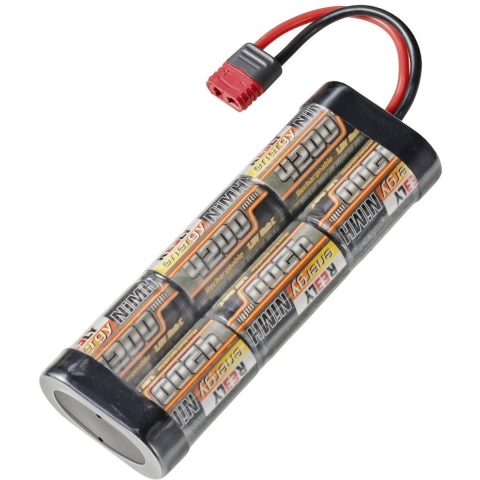 Reely NiMH accupack 7.2 V 4200 mAh Aantal cellen: 6 Stick T-stekkersysteem