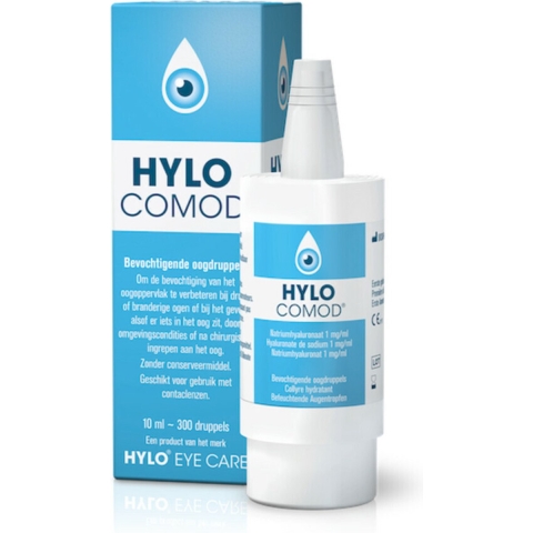 2x Hylo Oogdruppels COMOD 10 ml