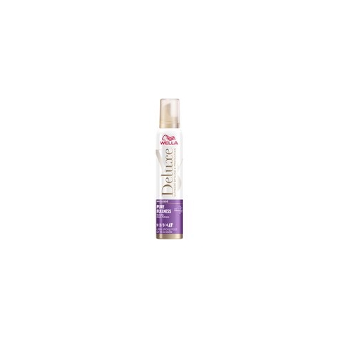 6x Wella Deluxe Pure Fullness Mousse 200 ml