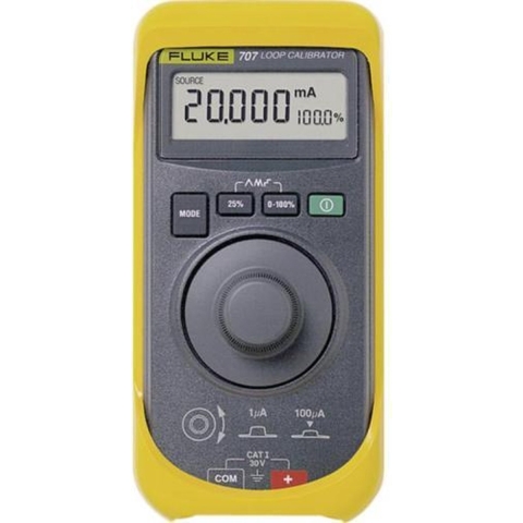 Fluke 707 Kalibrator Stroomsterkte 1x 9 V batterij (blok), meegeleverd