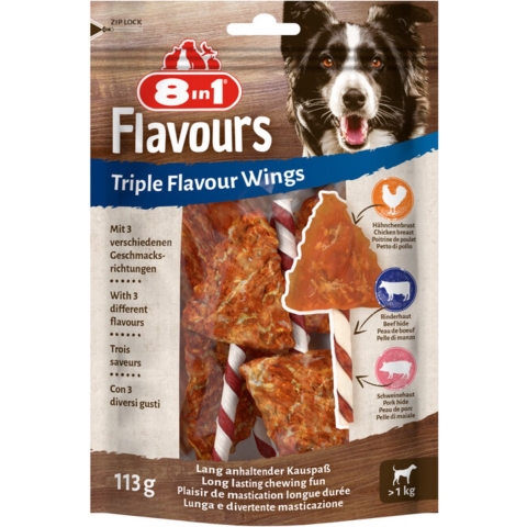 6x 8in1 Triple Flavour Wings 6 stuks