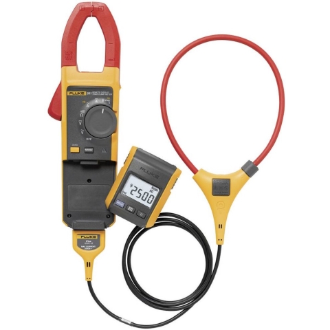 Fluke 381 Stroomtang, Multimeter Digitaal CAT III 1000 V, CAT IV 600 V Weergave (counts): 6000