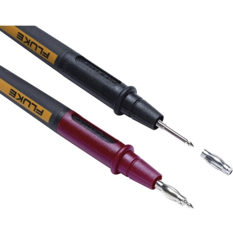 Fluke TL175E Veiligheidsmeetsnoerenset Banaanstekker 4 mm Testpunt 1.20 m Zwart, Rood 1 stuk(s)
