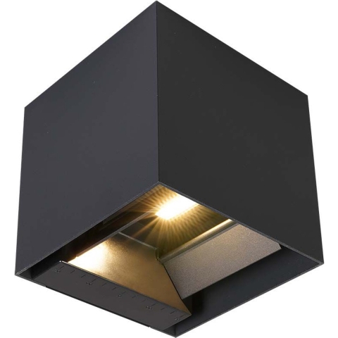 V-TAC VT-11109-B 11885 Wandspot op zonne-energie met bewegingsmelder Neutraalwit Zwart