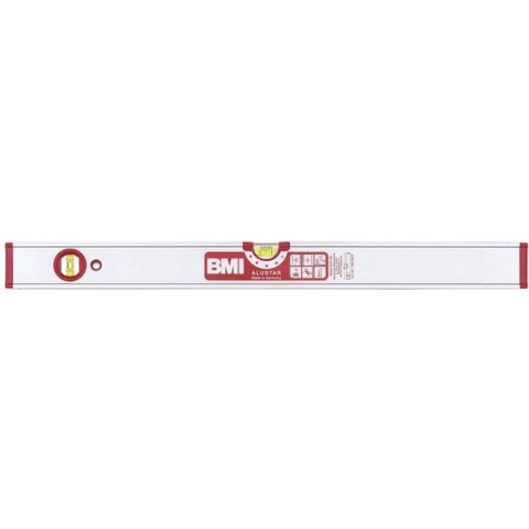 BMI Waterpas | 120 cm | aluminium zilver | ± 0,5 mm/m | 1 stuk - 694120 E 694120 E