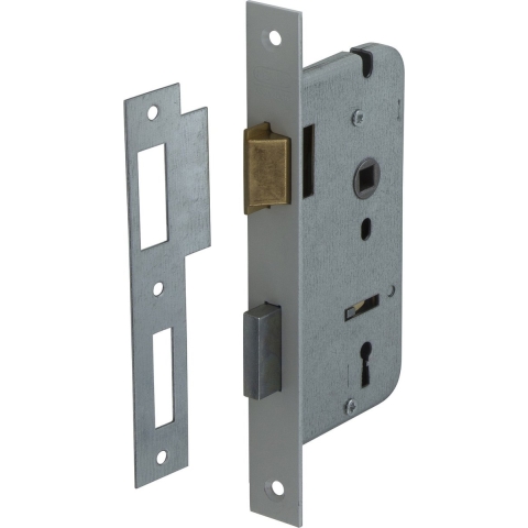 Nemef 66/2-50 Dr.1+3 Per 5,Deurslot, Dm50Mm, S72Mm, Krukgat 8Mm, Voorplaat S - 9006602501 - 9006602501