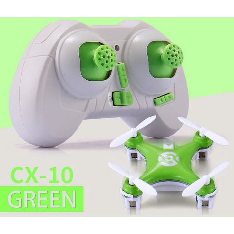 Cheerson Cheerson cx10 mini drone groen nu met gratis extra propellerbeschermer