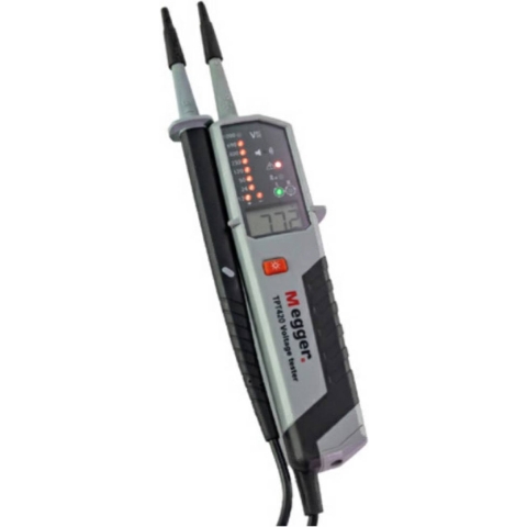 Megger TPT420 Tweepolige spanningstester CAT IV 1000 V LED, LCD, Akoestisch