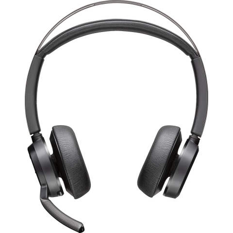 HP Poly Voyager Focus 2 On Ear headset Computer Bluetooth Stereo Zwart Noise Cancelling Headset