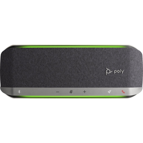 HP Poly Sync 40 Conferentieluidspreker USB-A, USB-C, Bluetooth Zwart, Zilver