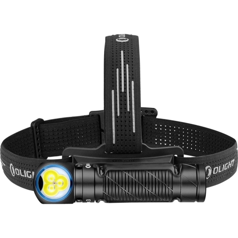 OLight Perun 3 Hoofdlamp LED werkt op een accu 3000 lm