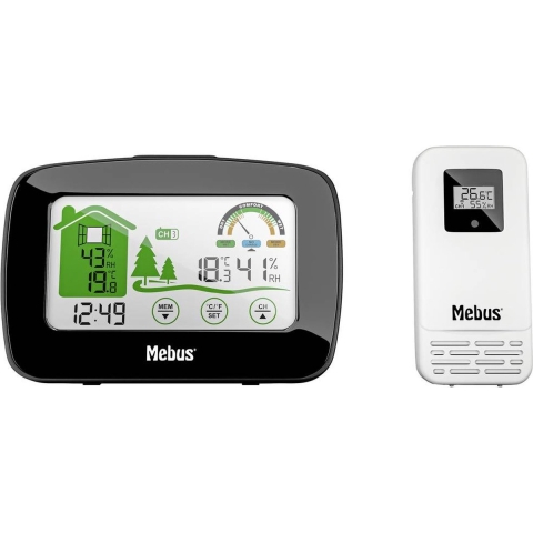 Mebus 11037 11037 Draadloos weerstation