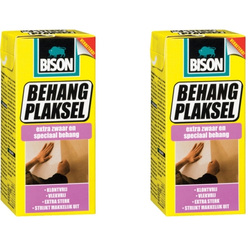4 pakken Bison behanglijm/behangplaksel 200 gram -
