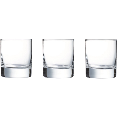 18x Stuks tumbler waterglazen/whiskyglazen 200 ml -